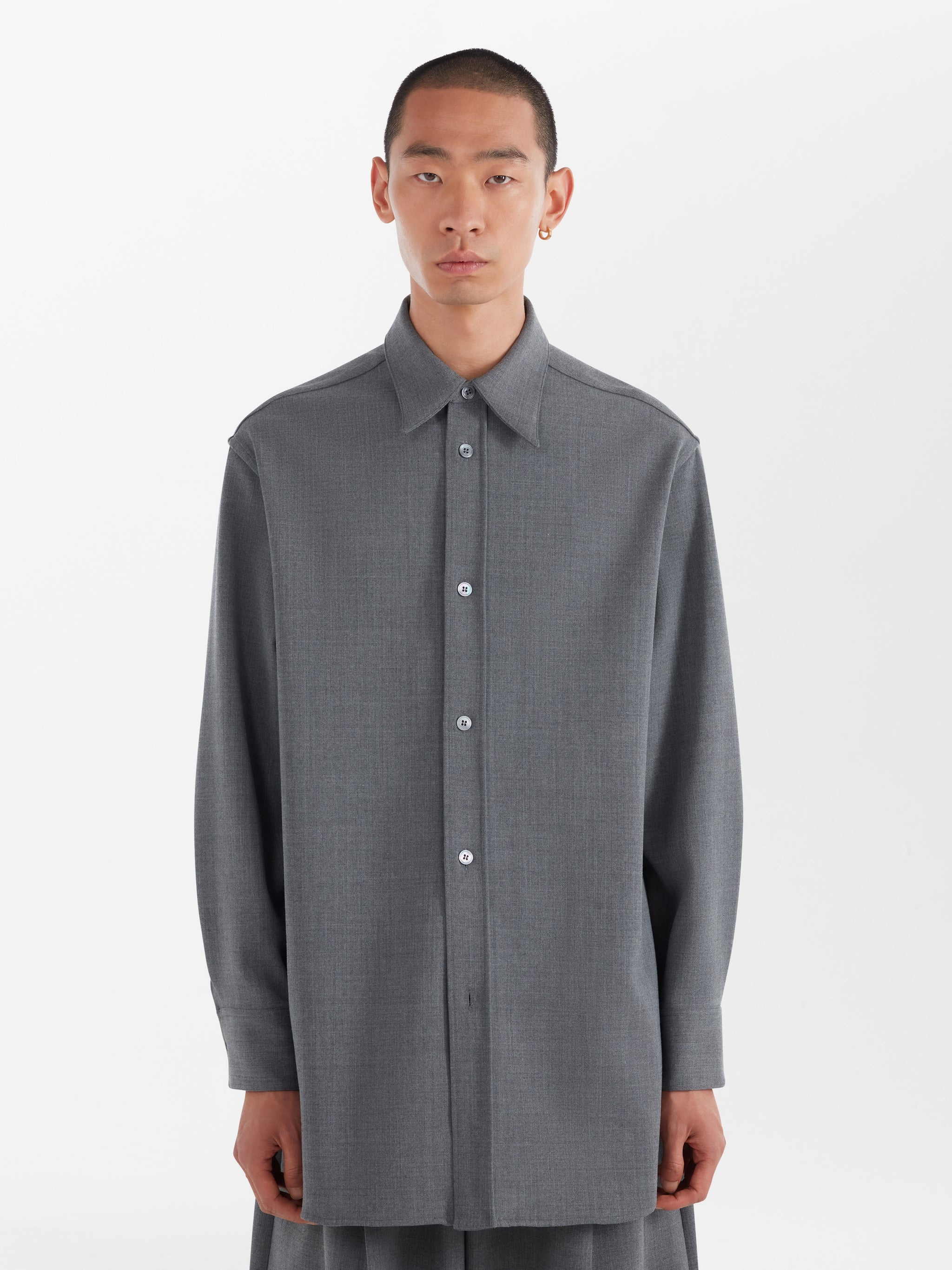 Studio Nicholson Akako Shirt | REVERSIBLE