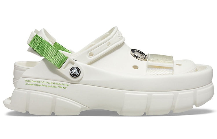 Crocs Sankuanz x Clog 'White Green' 206900-100 - 3