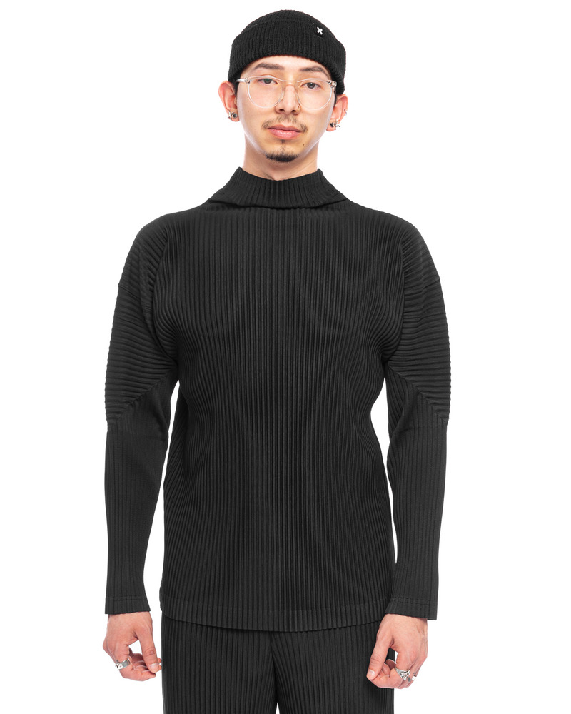 Basics Long Sleeve Turtleneck SS23 Black (no.15) - 1