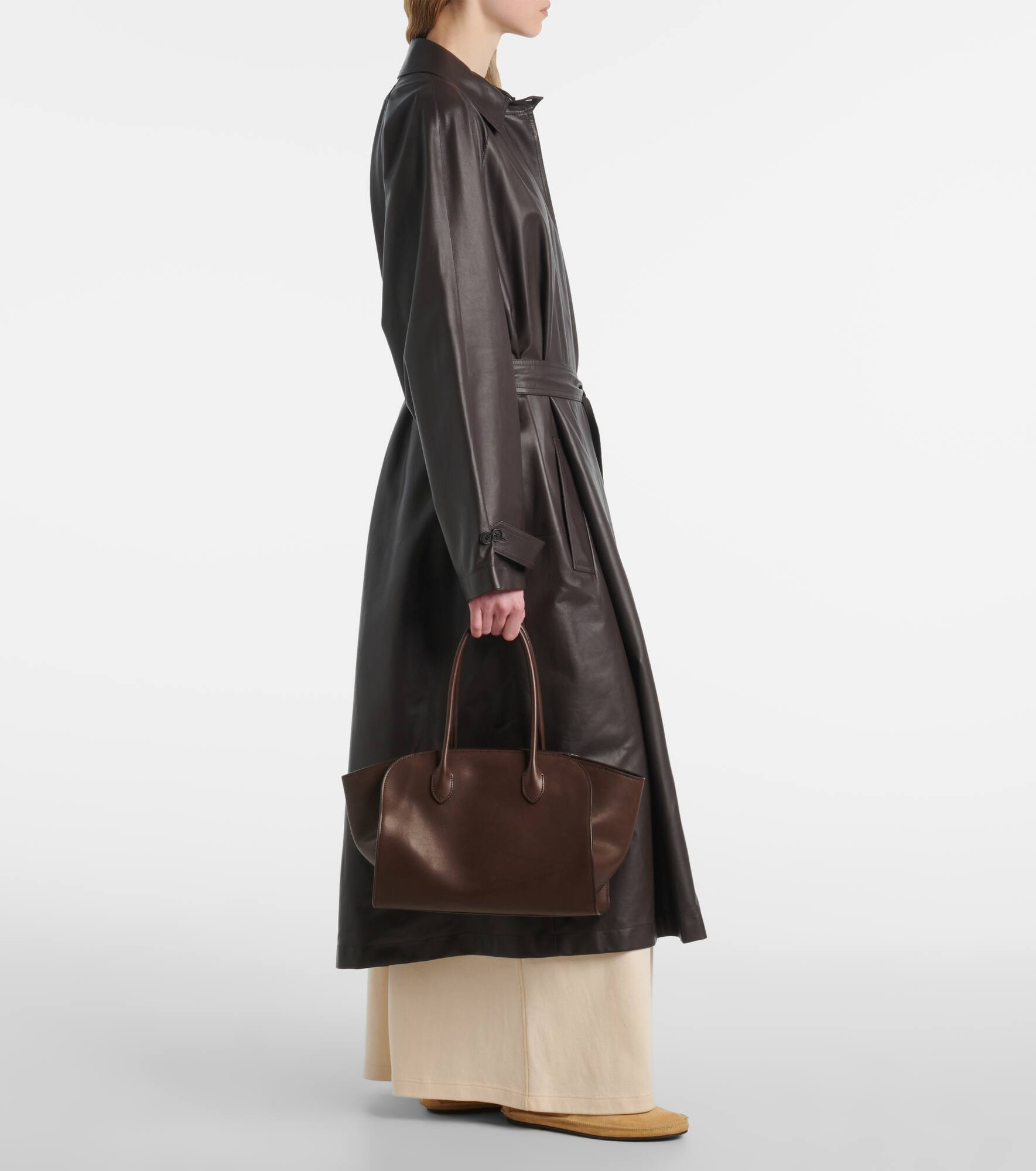 Marlo 12 leather tote bag - 5