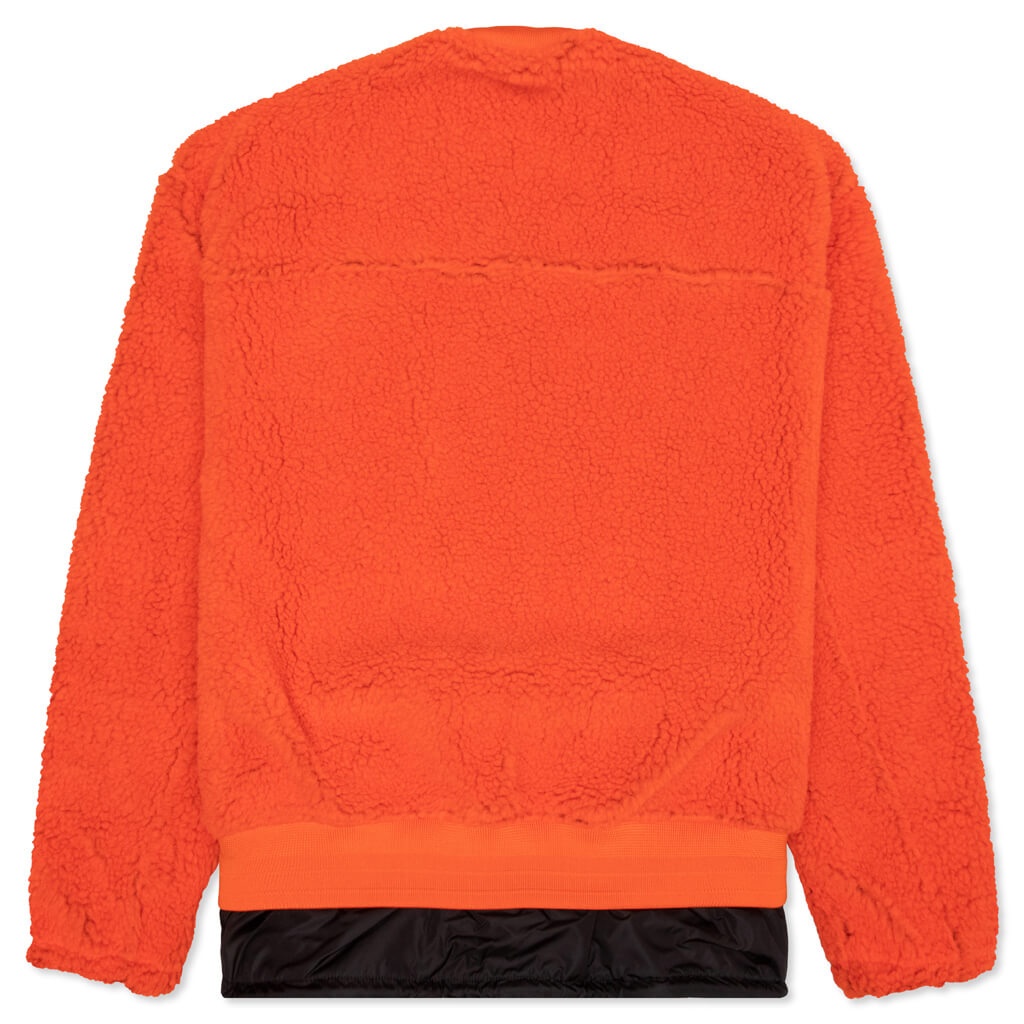 AMBUSH FLEECE TOP - ORANGE A - 2