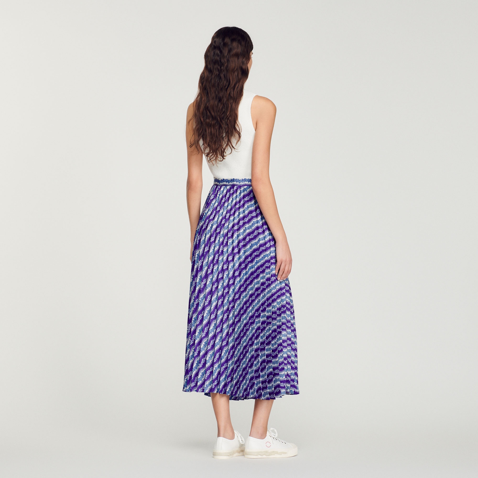 Long printed skirt - 6