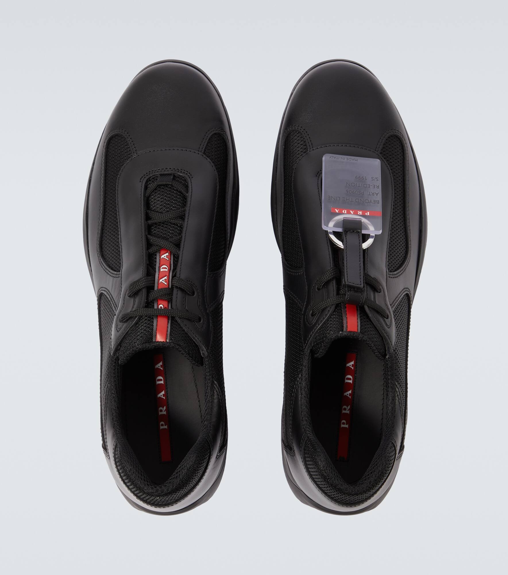 America's Cup leather-trimmed sneakers - 4
