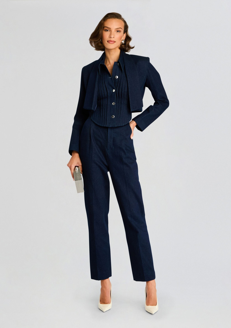 RETROFÊTE CLARA DENIM BLAZER outlook