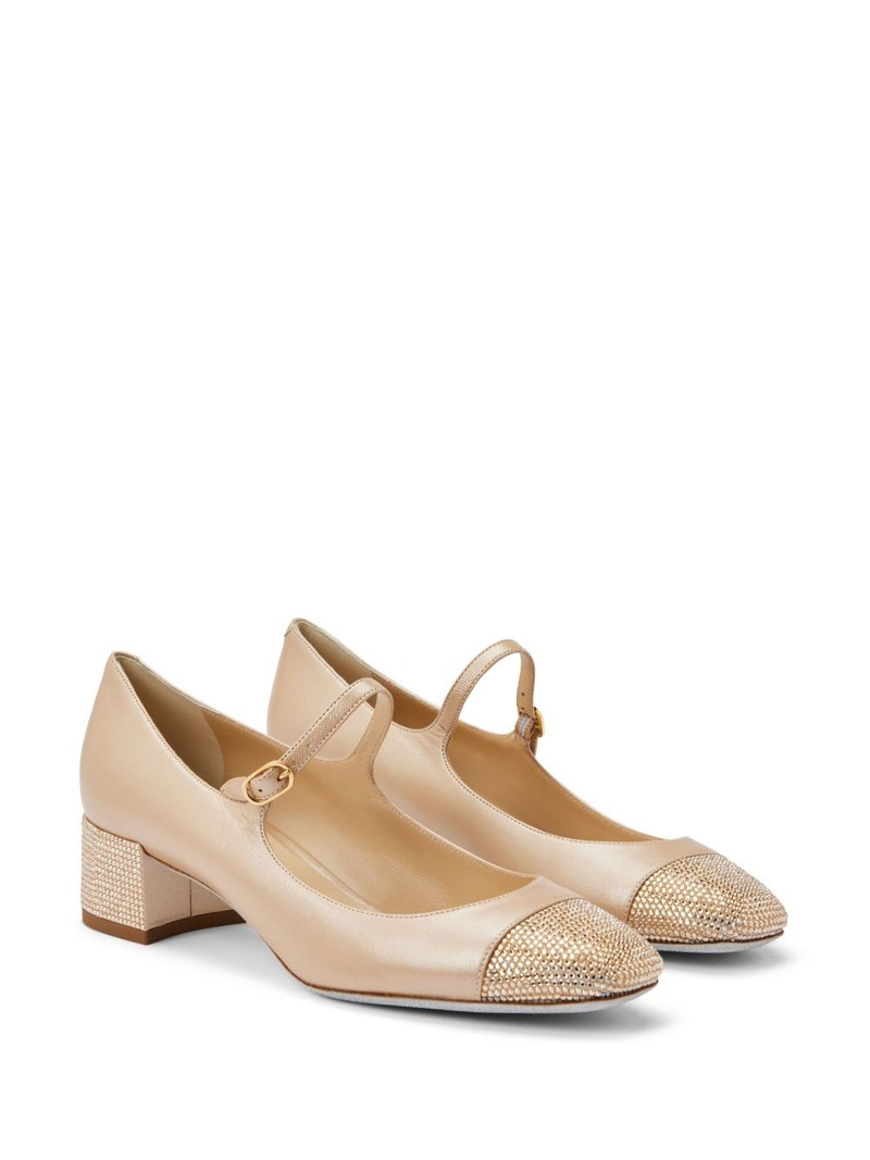 RENE CAOVILLA 40mm Kristen pumps outlook