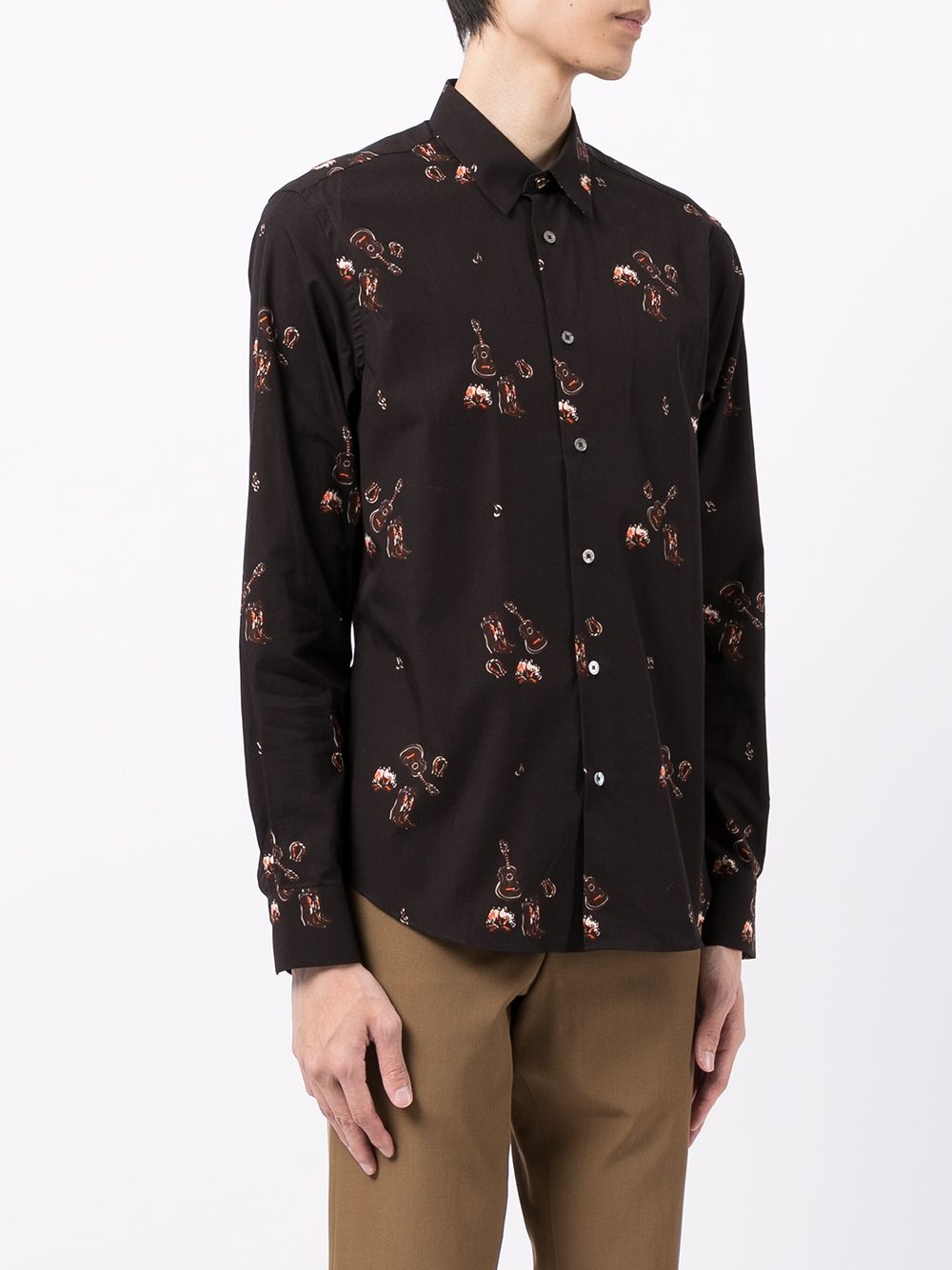 Cowboy Campfire print shirt - 3