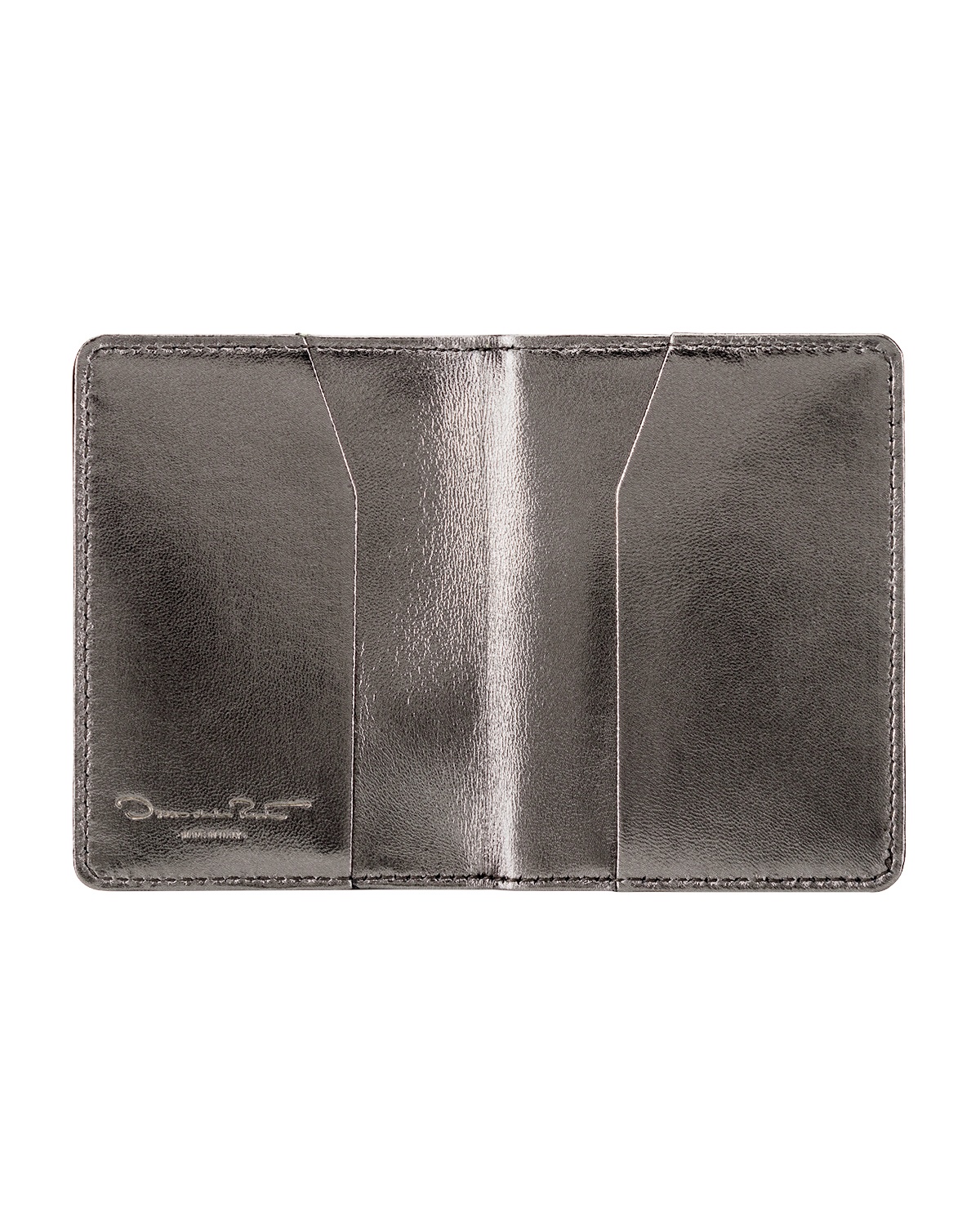 GUNMETAL CARD CASE - 3