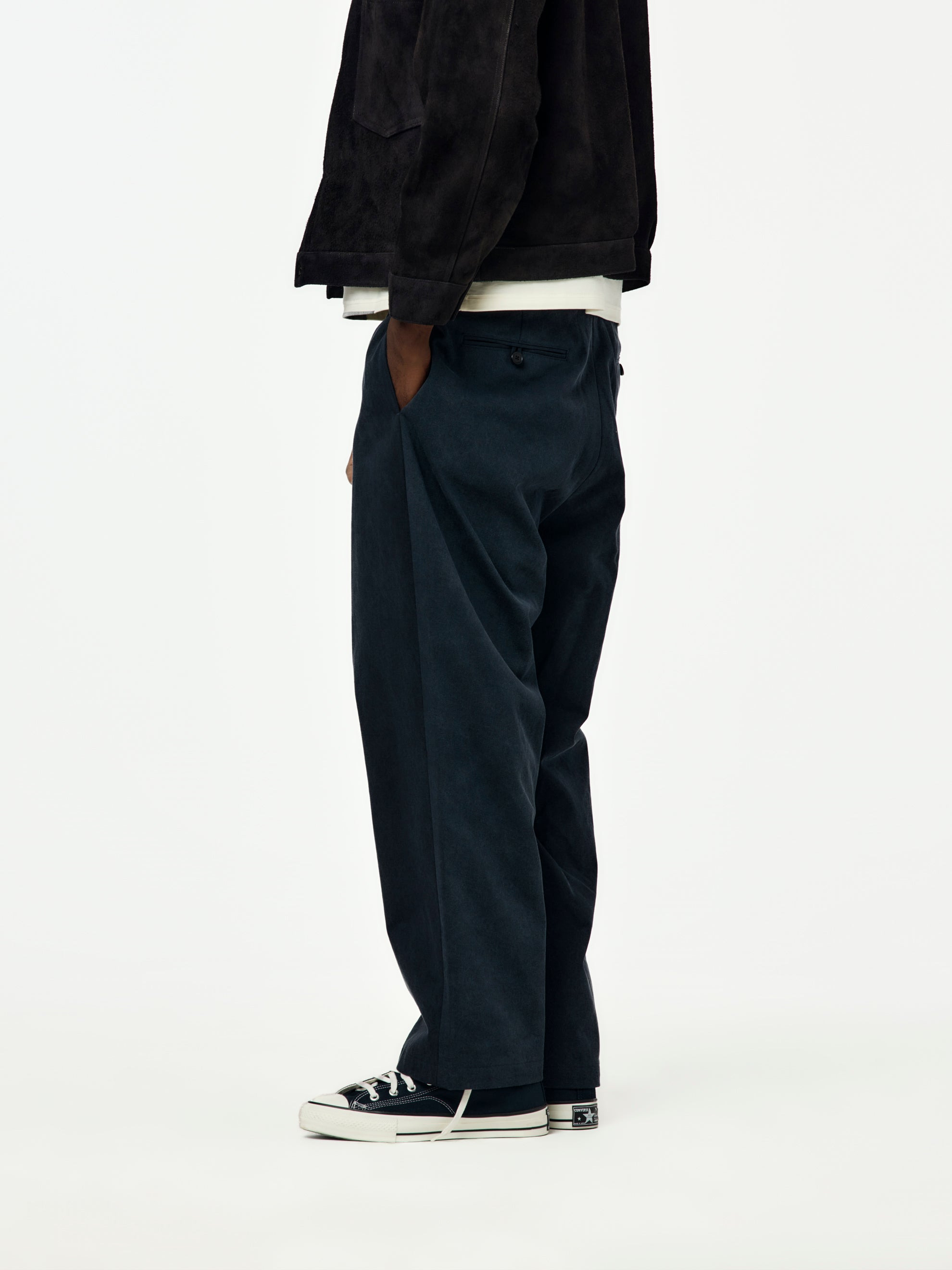 TYPE.3 CHINO TROUSERS (NAVY) - 2