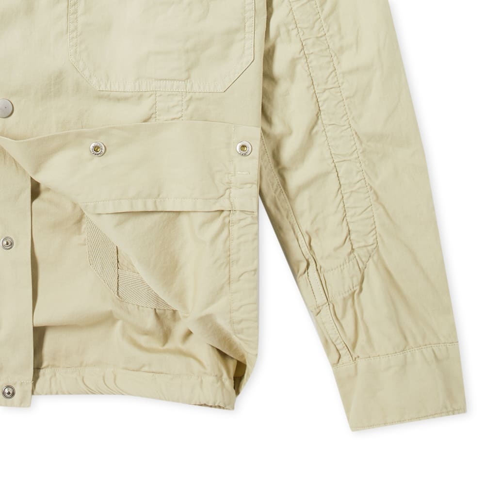 John Elliott Cotton Poplin Frame Snap Overshirt - 2