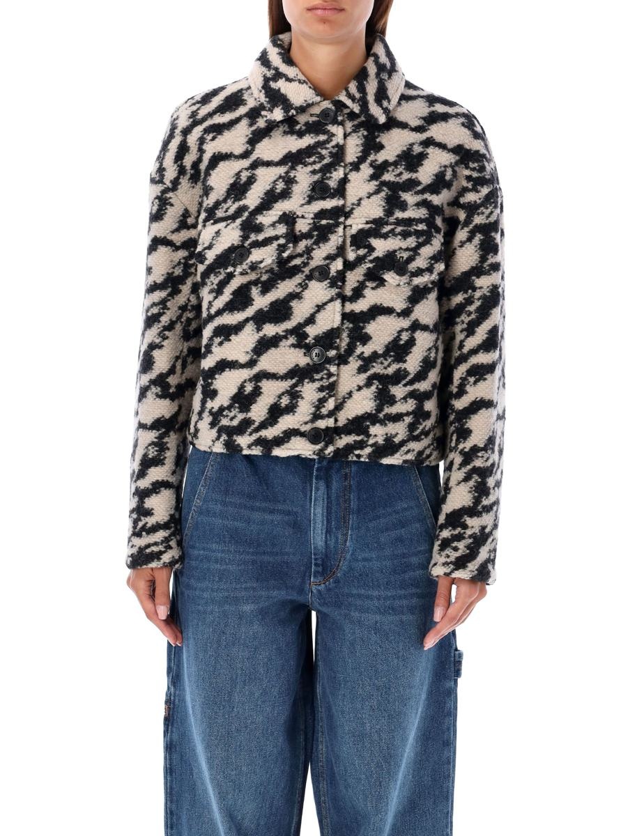 ジャケット ISABEL MARANT ETOILE FW24 FERIDA (MA0291FAB3D02E RYBE) Isabel Marant Étoile Isabel Marant Étoile Ferida Jacket