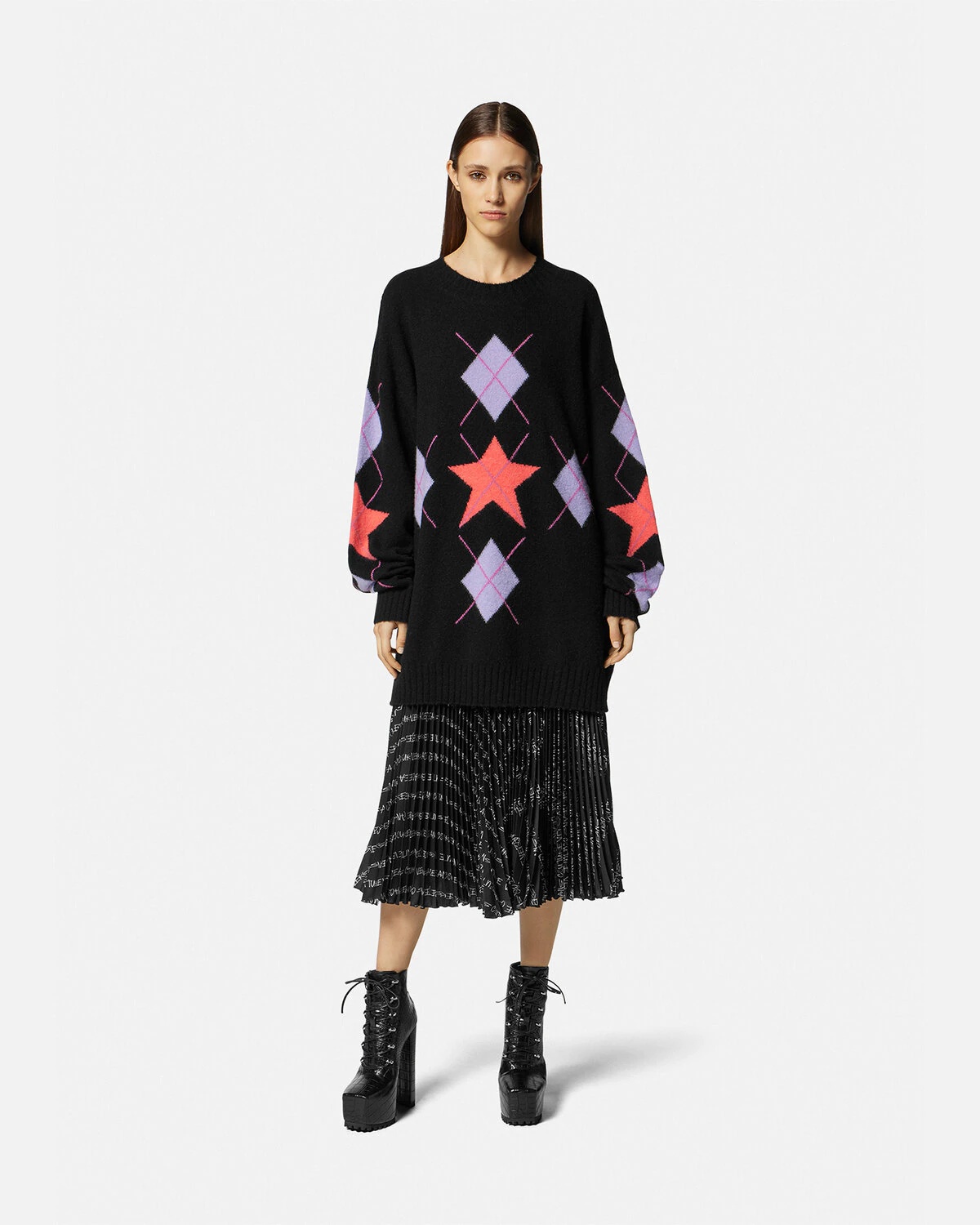 Signature Pleated Midi Skirt - 2
