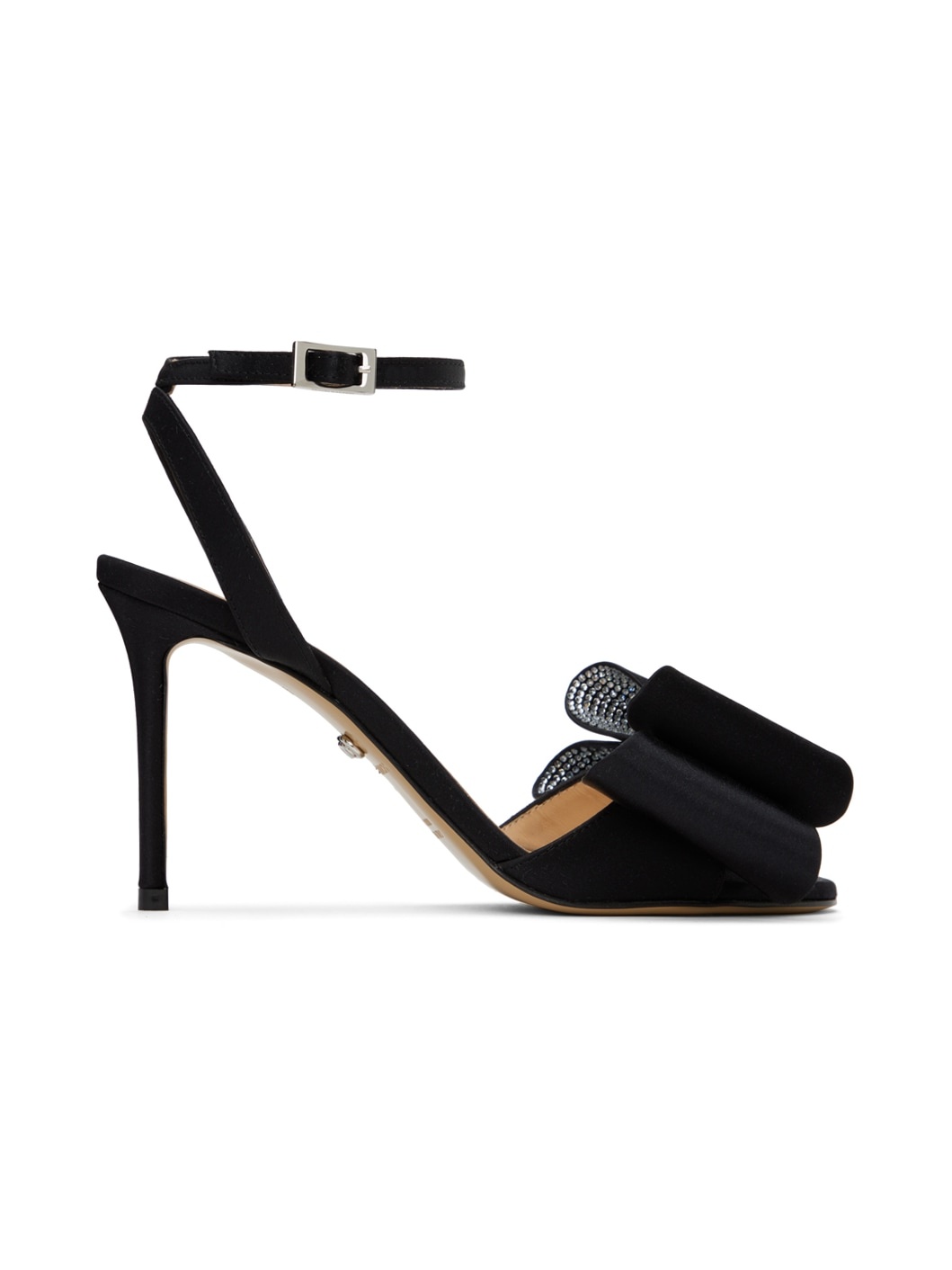 Black 'Le Cadeau' 95 Heeled Sandals - 1