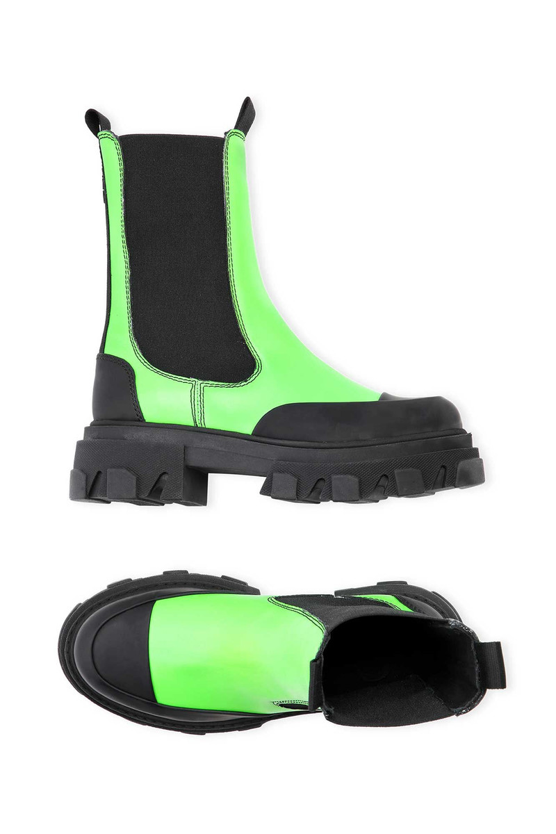 GANNI CLEATED MID CHELSEA BOOT outlook