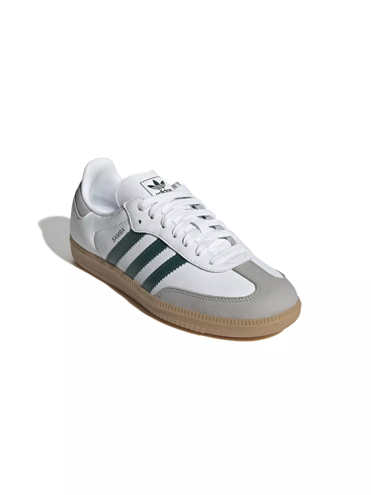 Originals Samba OG "Ftwr White/Collegiate Green/Grey Two" Women's Shoe - 3