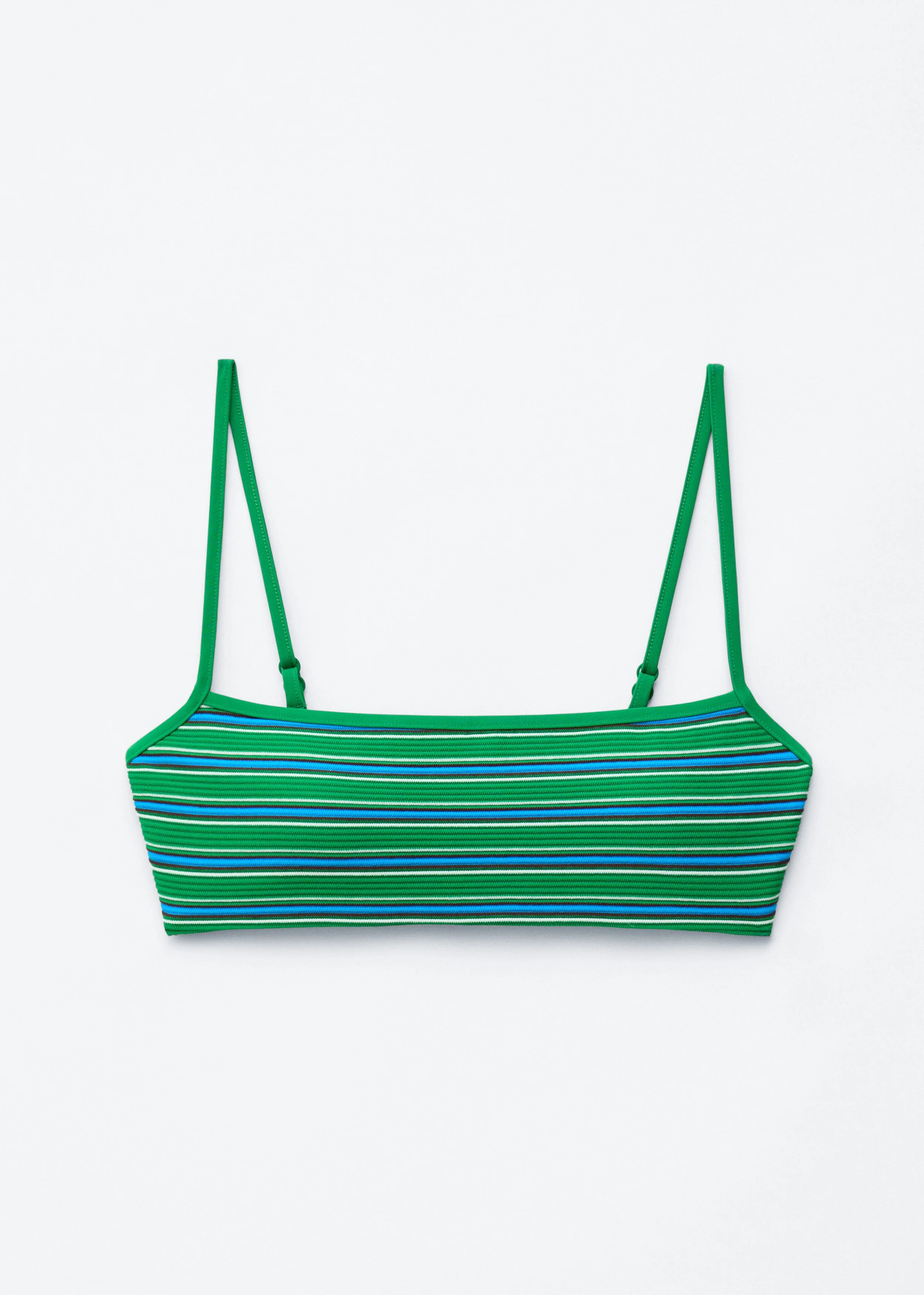 Striped Bikini Top - 1