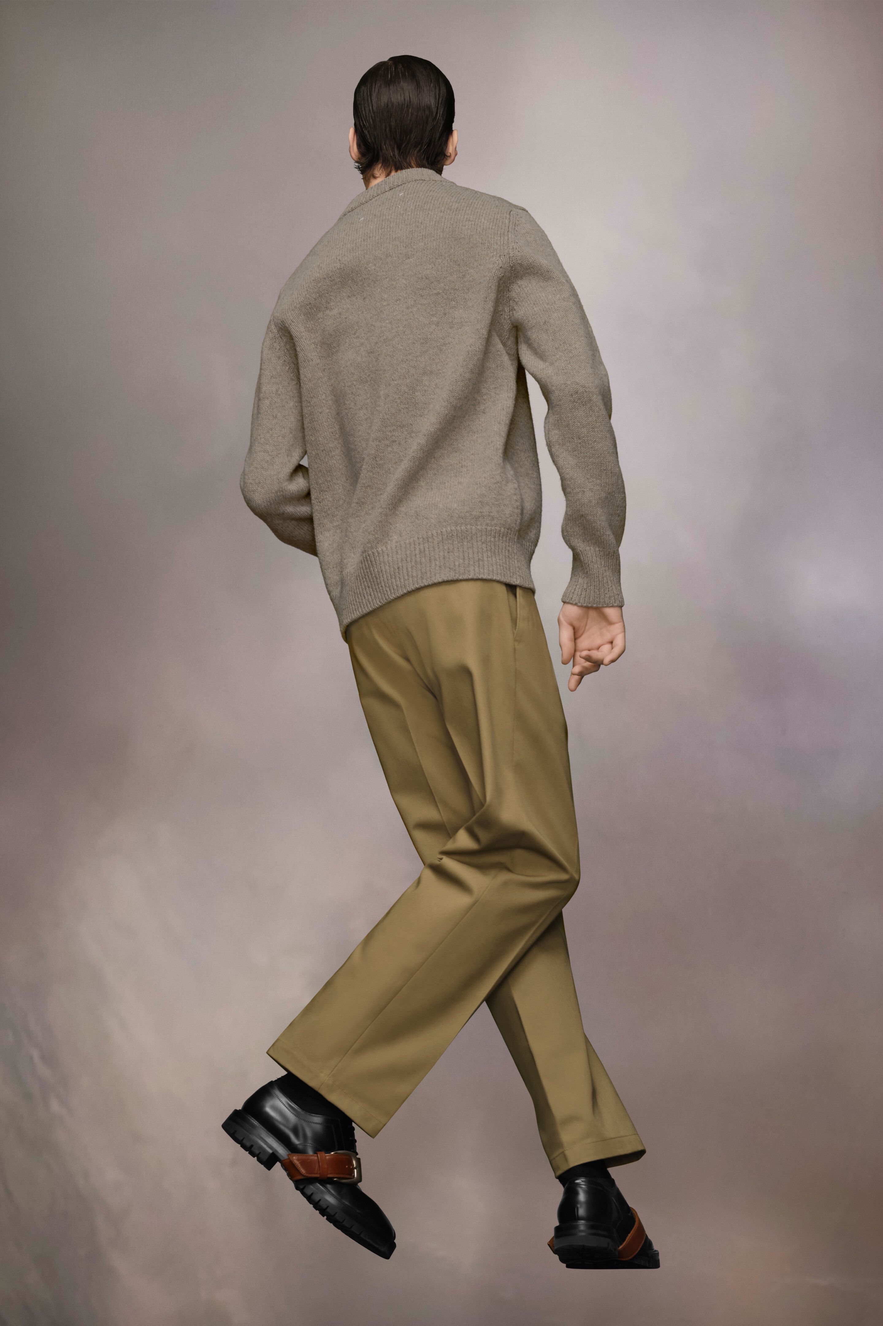 Shetland Wool Knit Sweater - 5