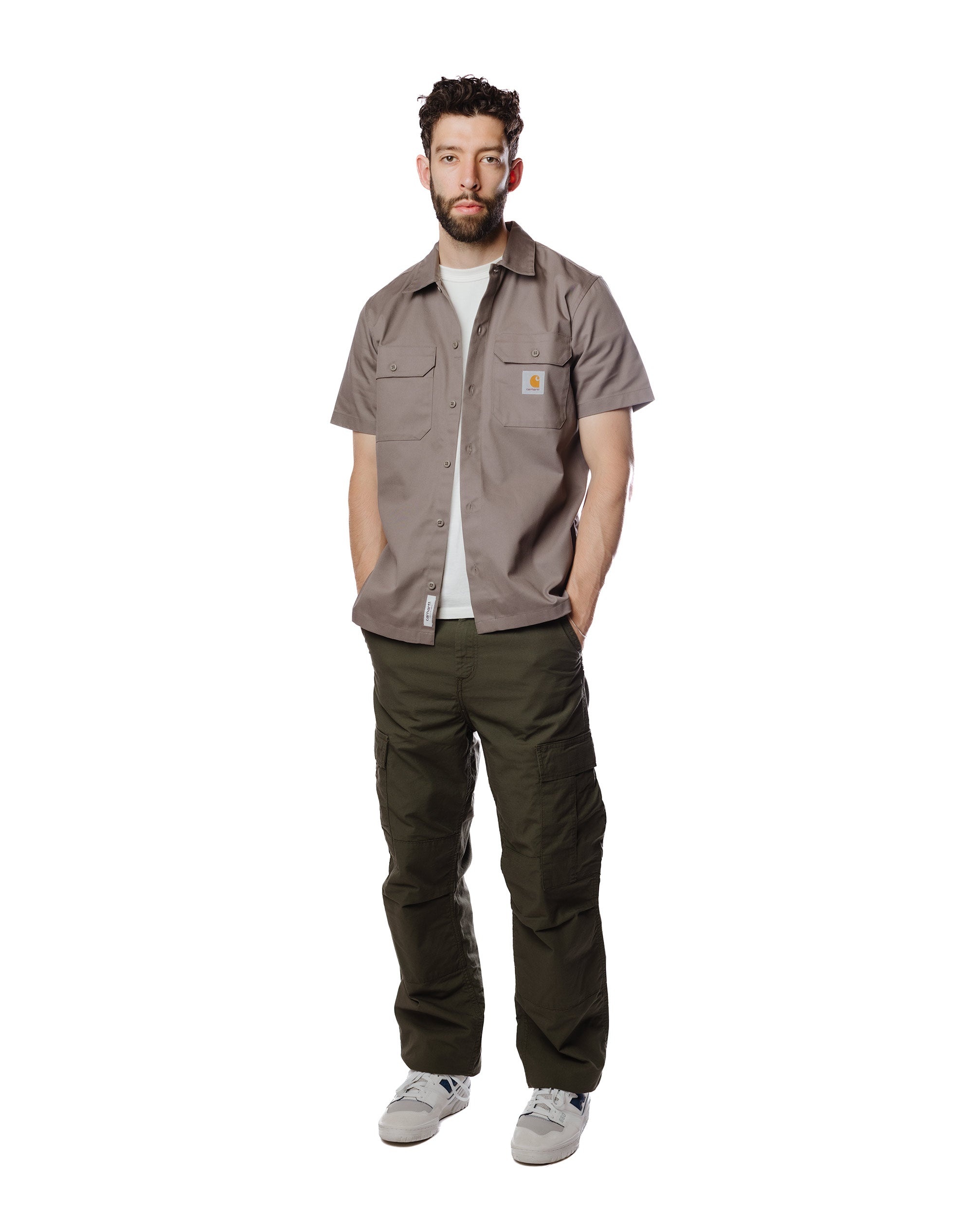 Carhartt W.I.P. Regular Cargo Pant Cypress Rinsed - 2