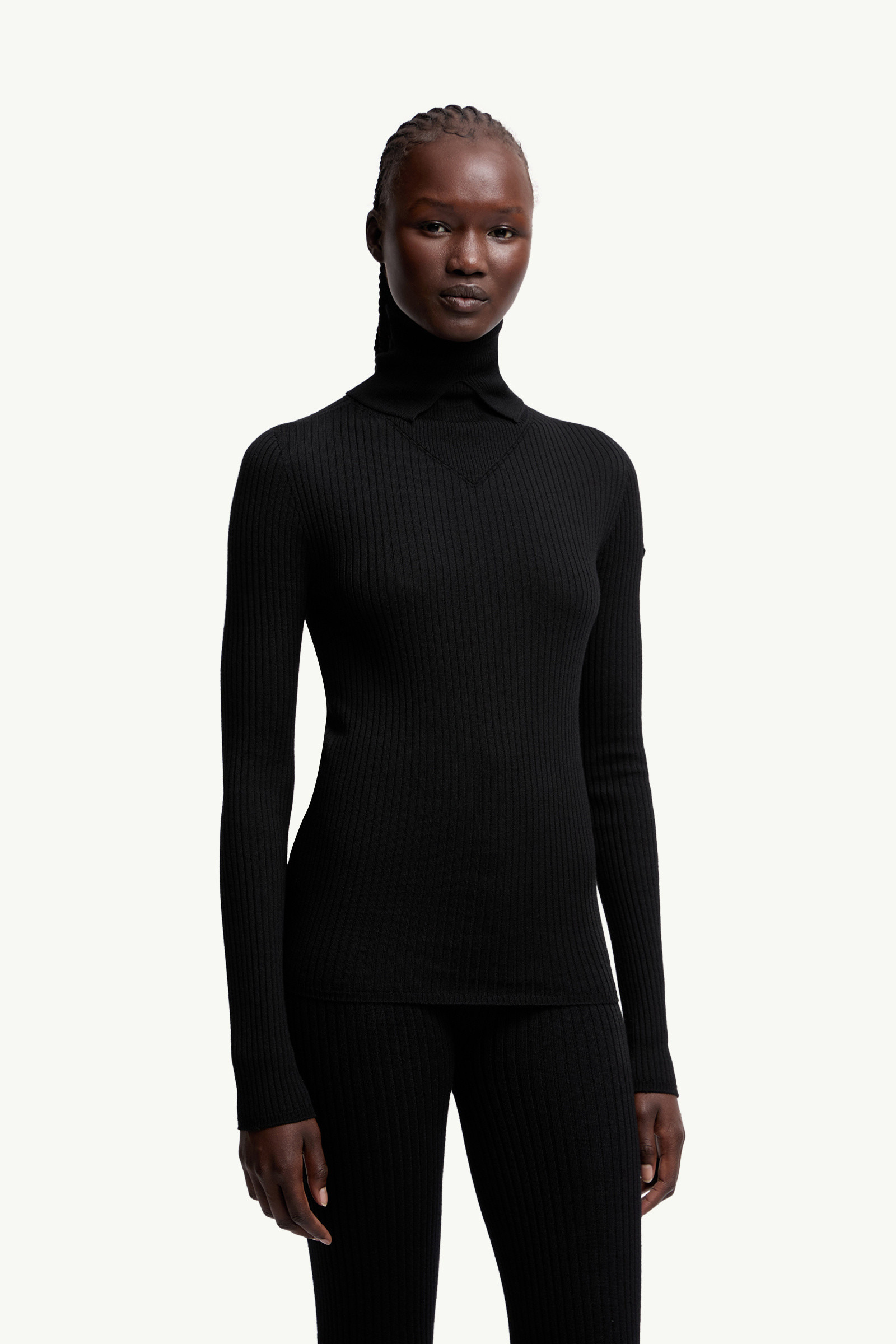Moncler x EE72 by Edward Enninful Wool Turtleneck Sweater - 3