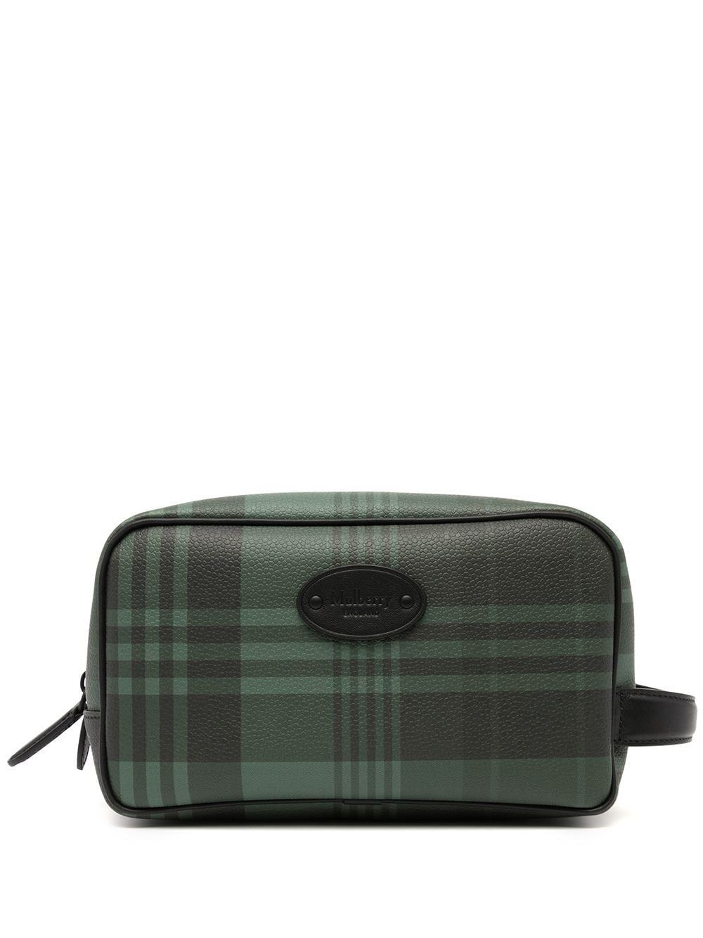 Scotchgrain tartan-check Wash bag - 1