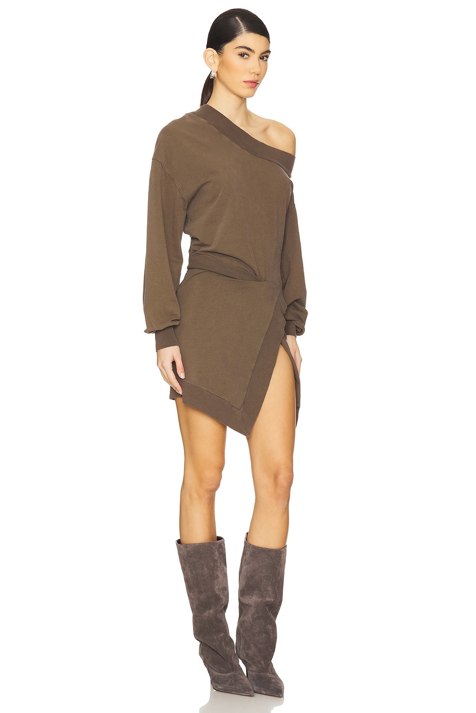 Long Sleeve Mini Dress - 2