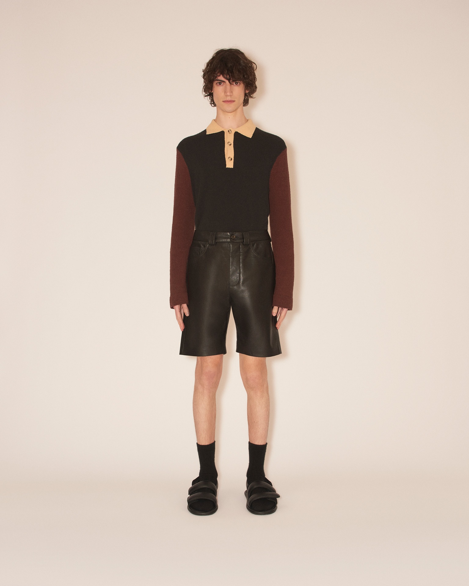 TORIN - Five-pocket shorts - Black - 2