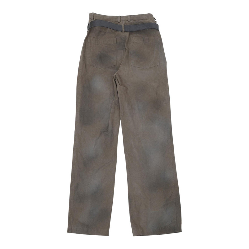 BONBOM Belt-Press-Made Tuck Pants outlook