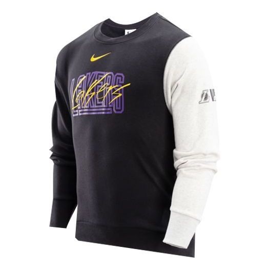 Nike NBA Lakers Courside long sleeves 'Black White' DR9334-010 - 1