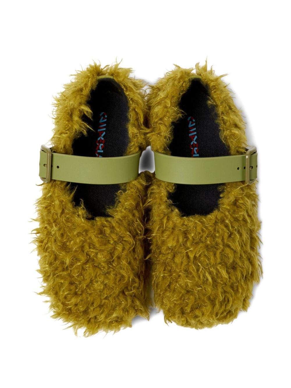 Wabi furry buckle flat pumps - 5