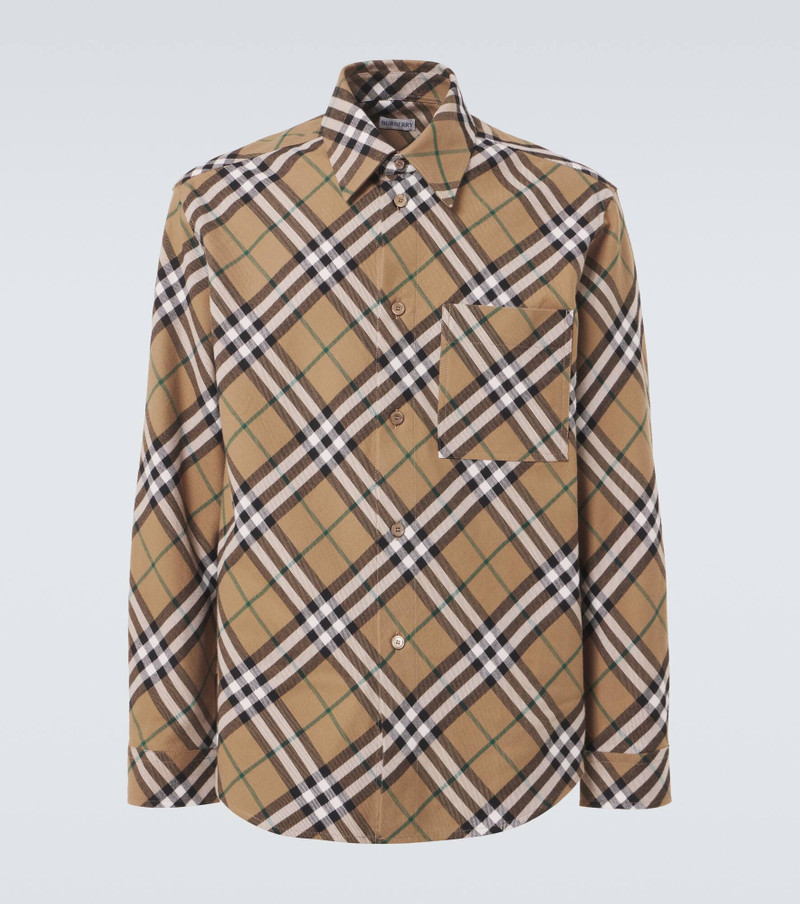 Burberry Check cotton shirt - 1