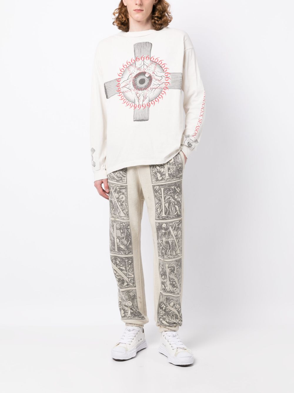graphic-print cotton T-shirt - 2