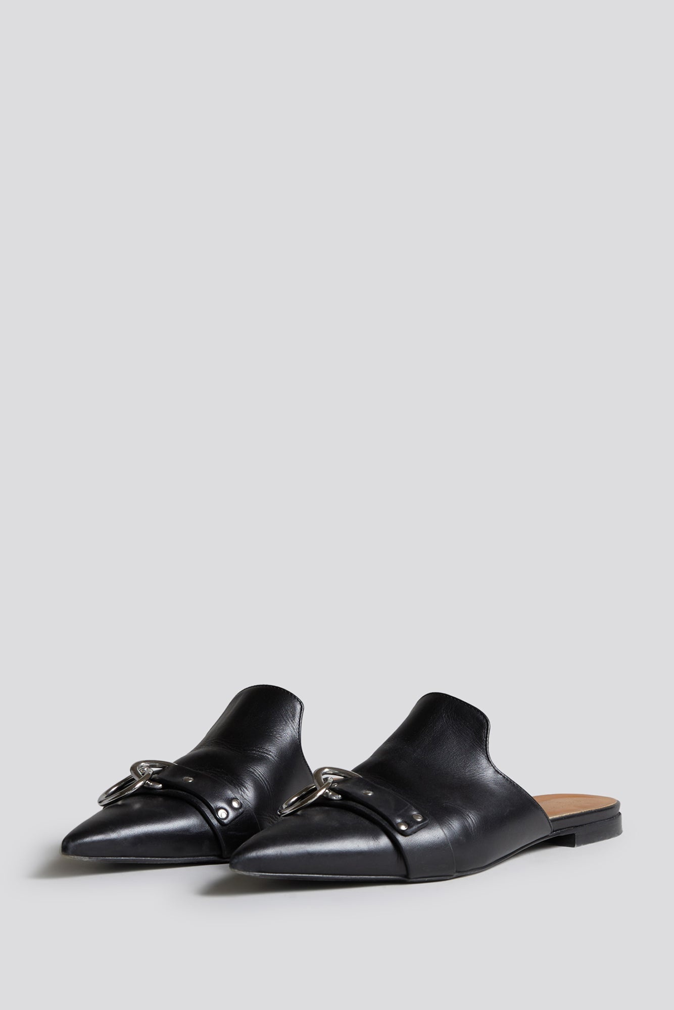 Luxe Mule Black Python | The Webster