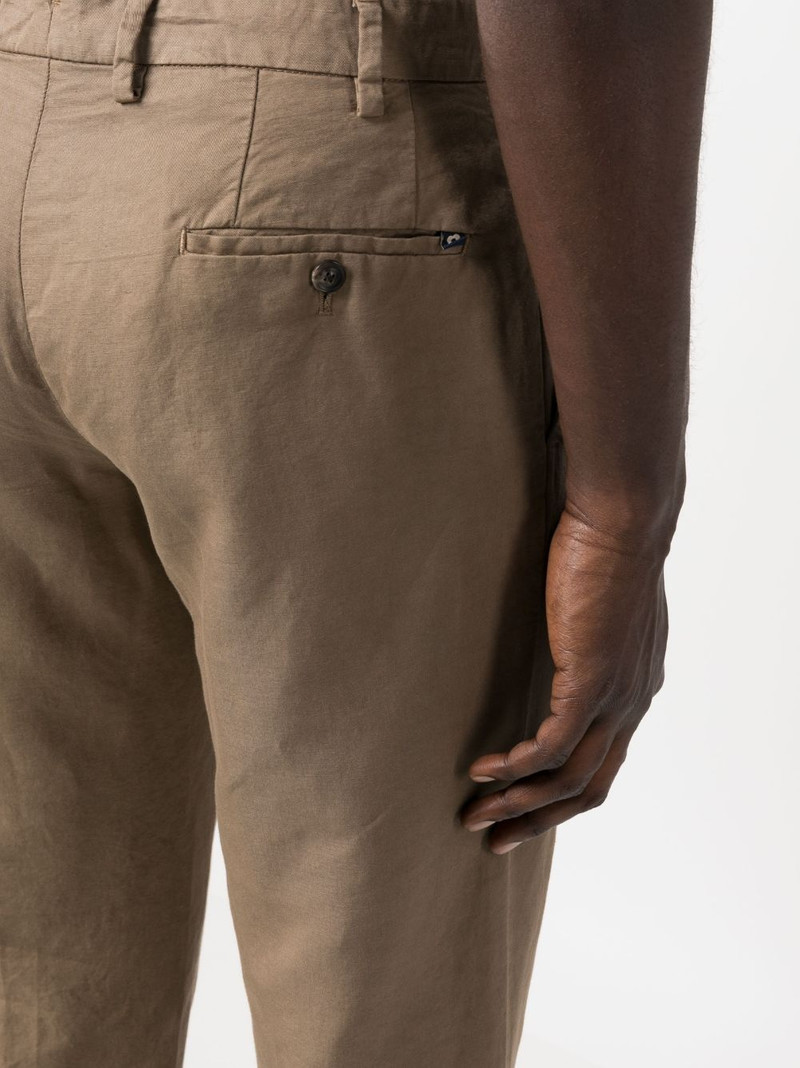 straight-leg linen trousers 5