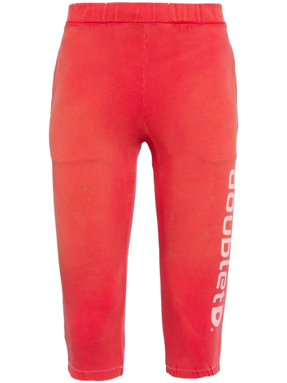 logo-print cotton-blend shorts - 1