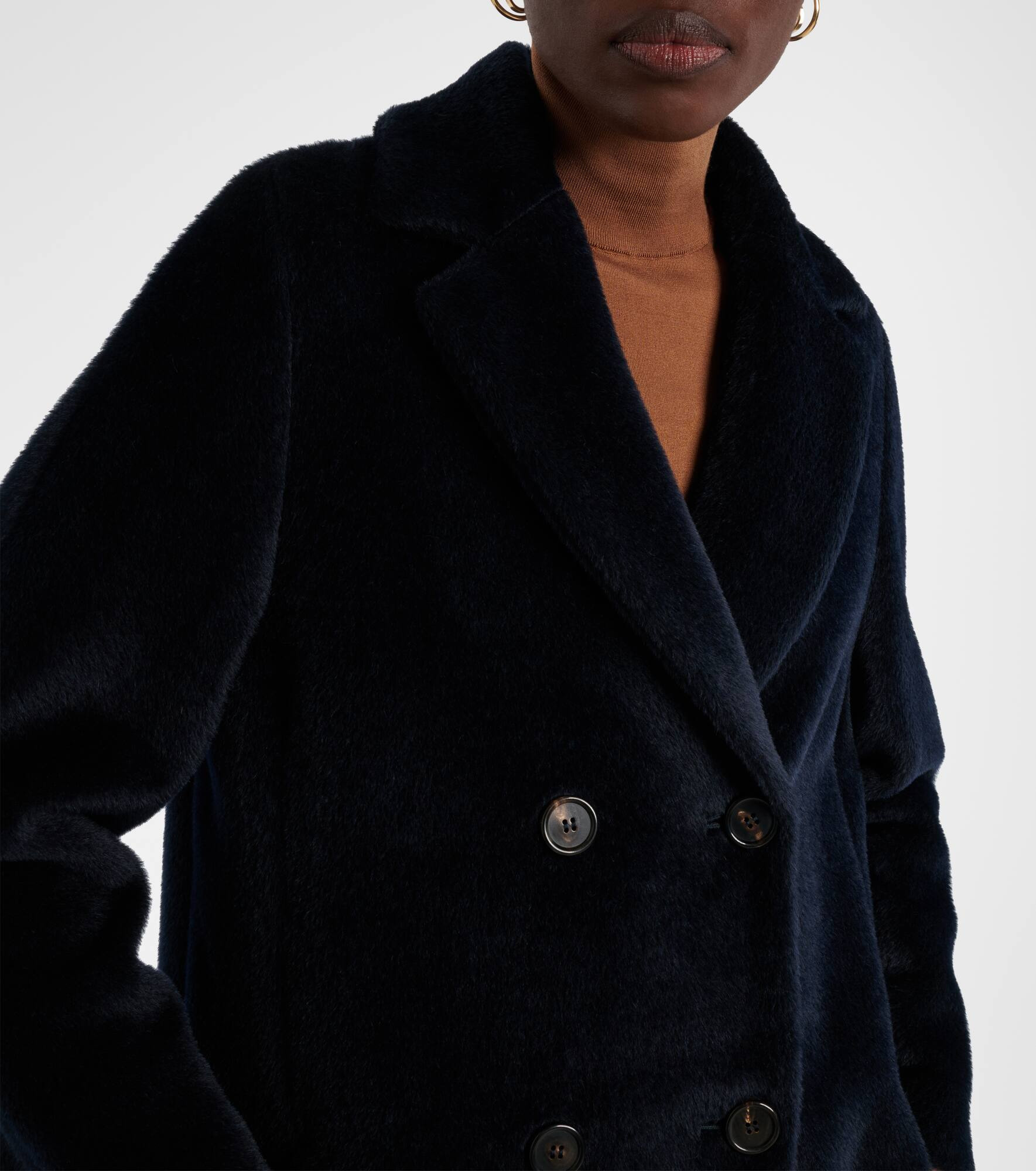Alpaca and wool coat - 4