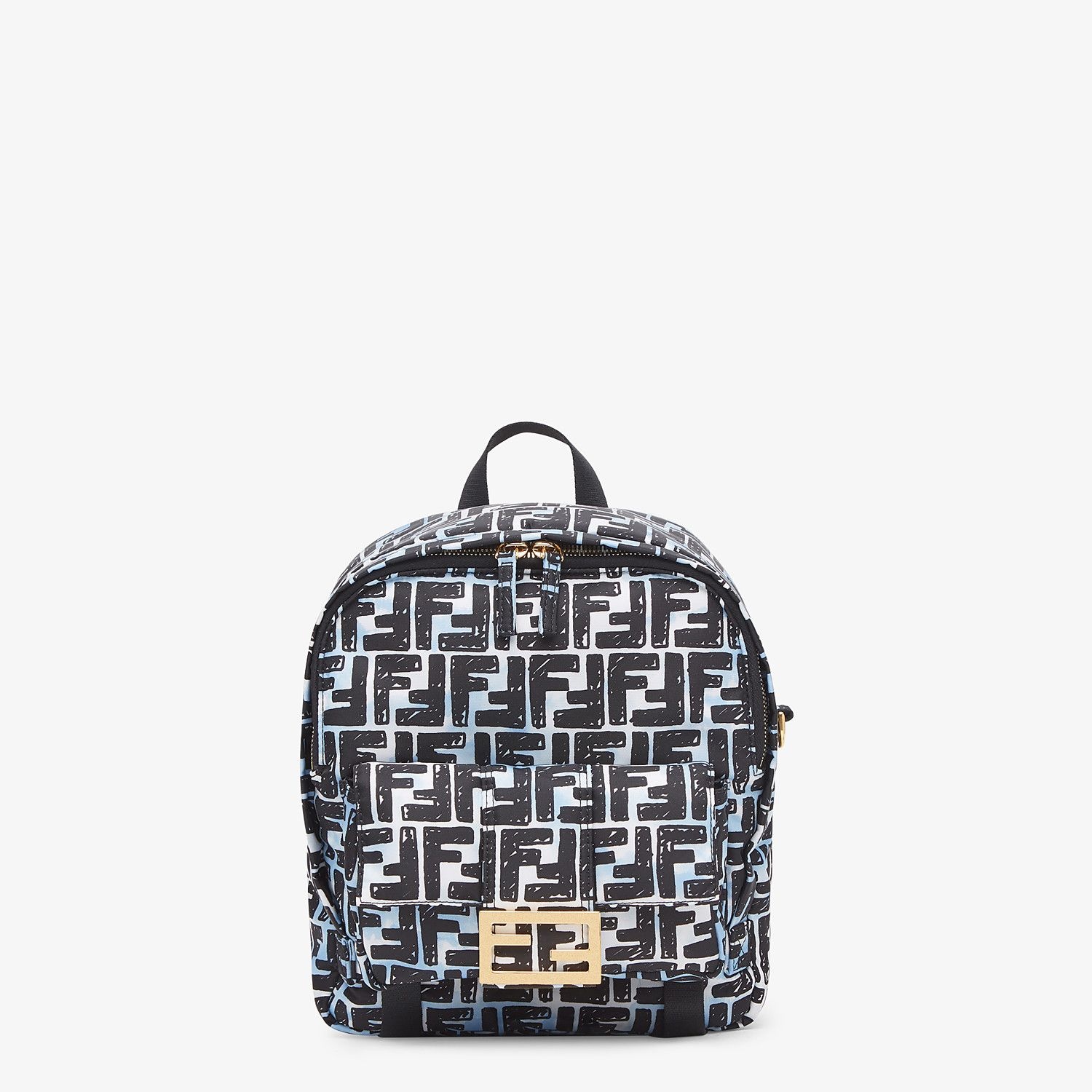 FF print nylon backpack - 1