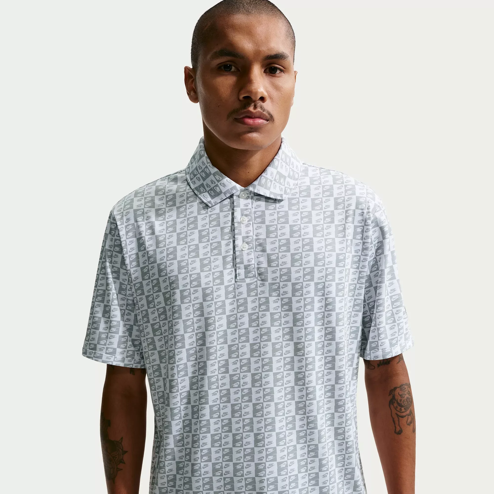 Nike Men's Par Dri-FIT Stacked Icon Golf Polo - 1