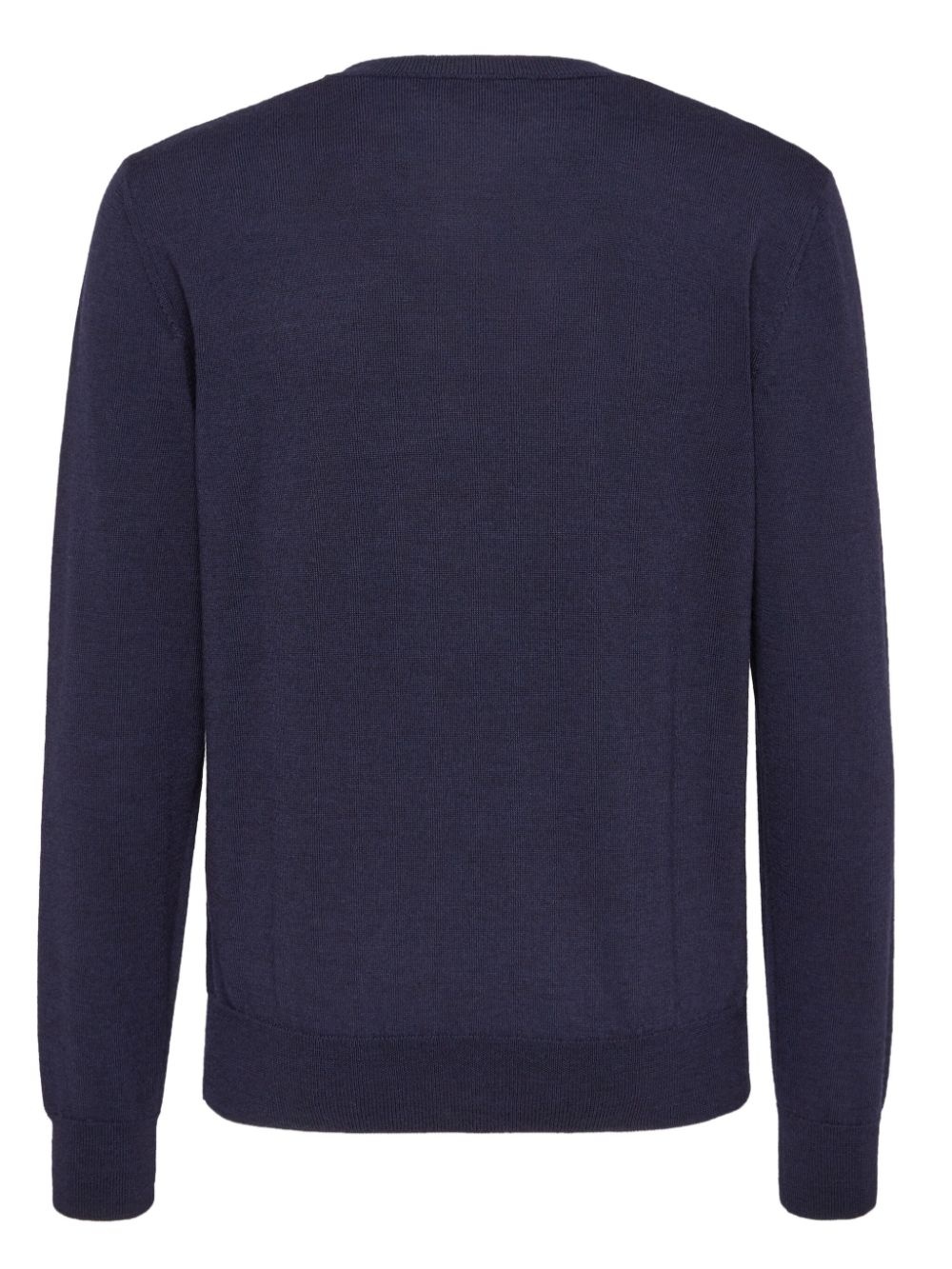 logo-print crew-neck jumper - 2