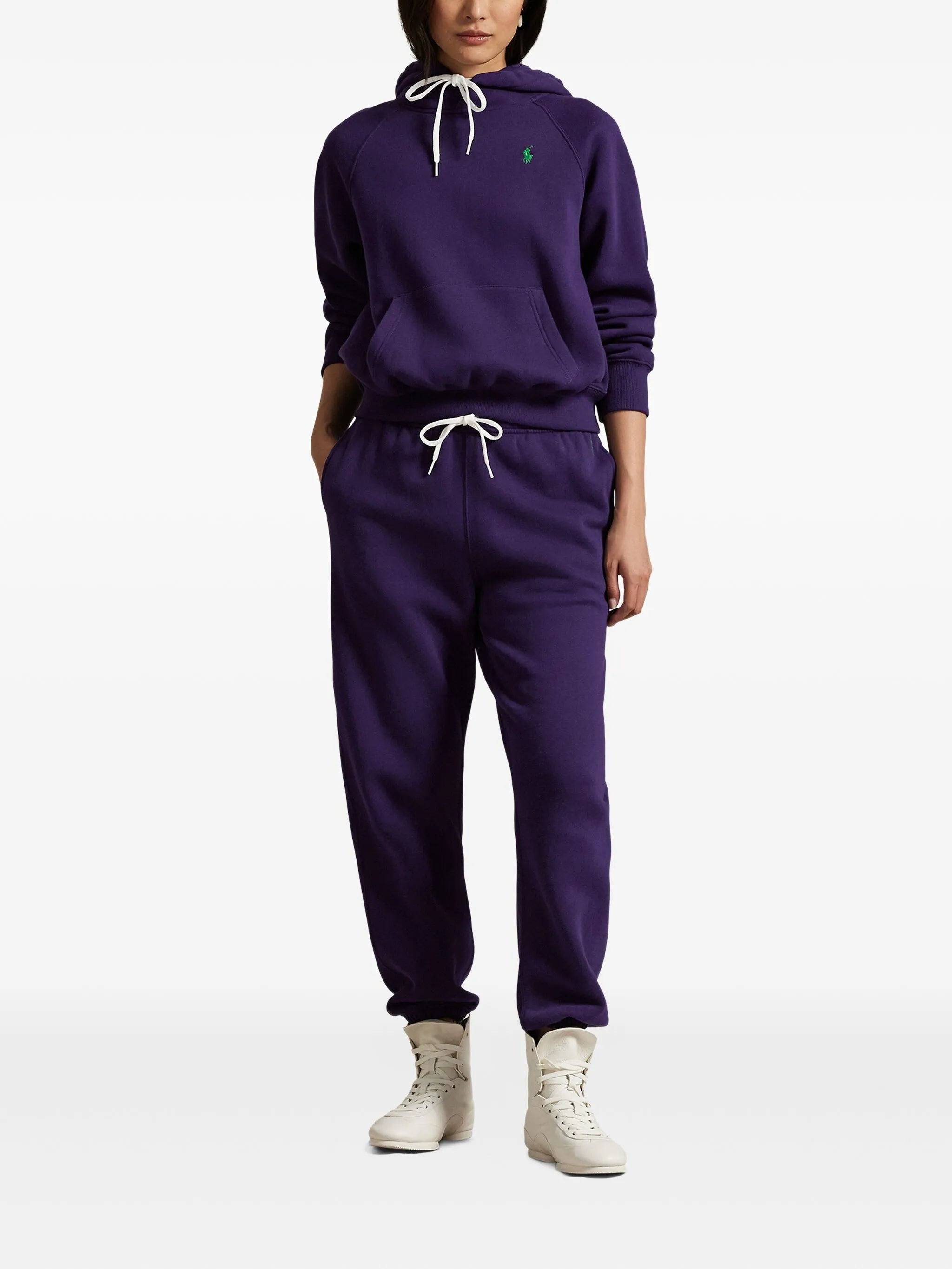 Ralph Lauren Logo-embroidered Drawstring Hoodie - 2