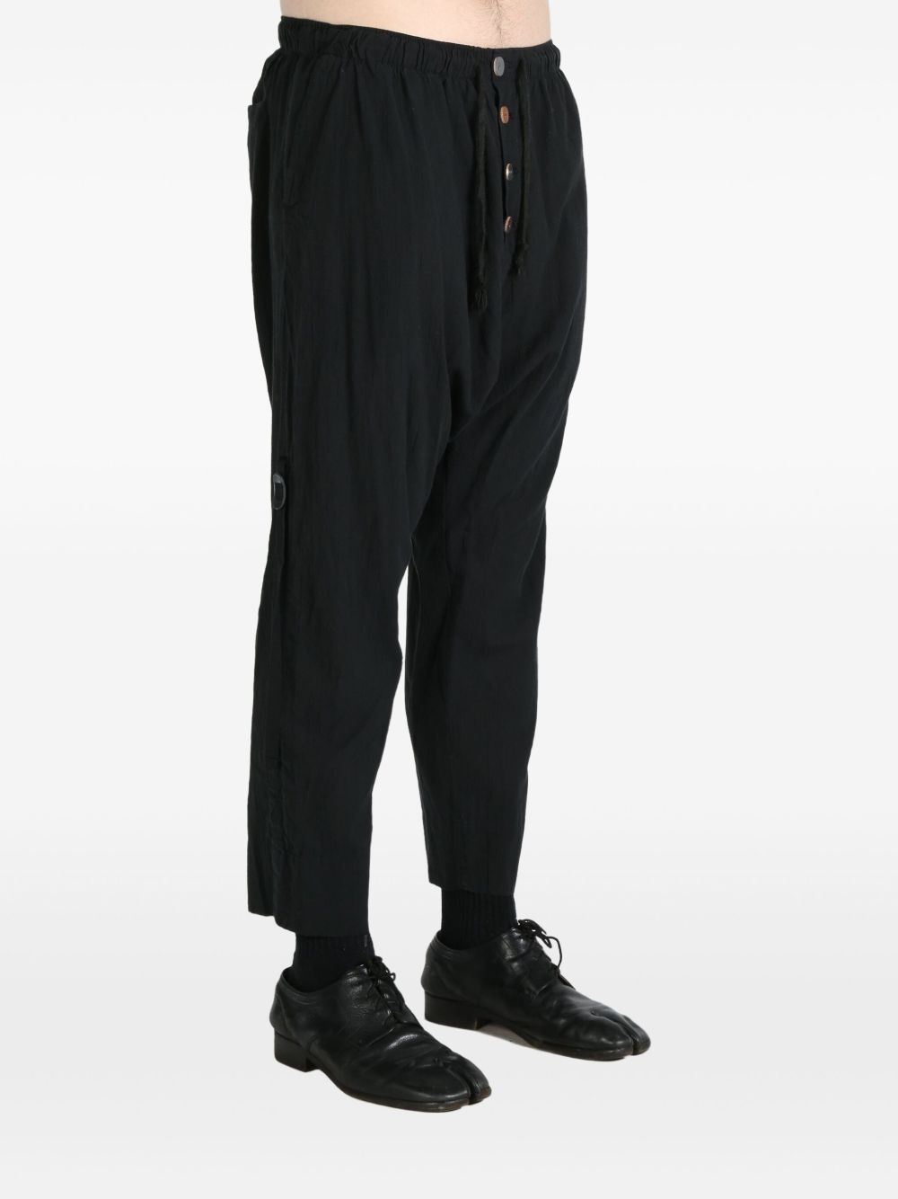 cropped tapered trousers - 3