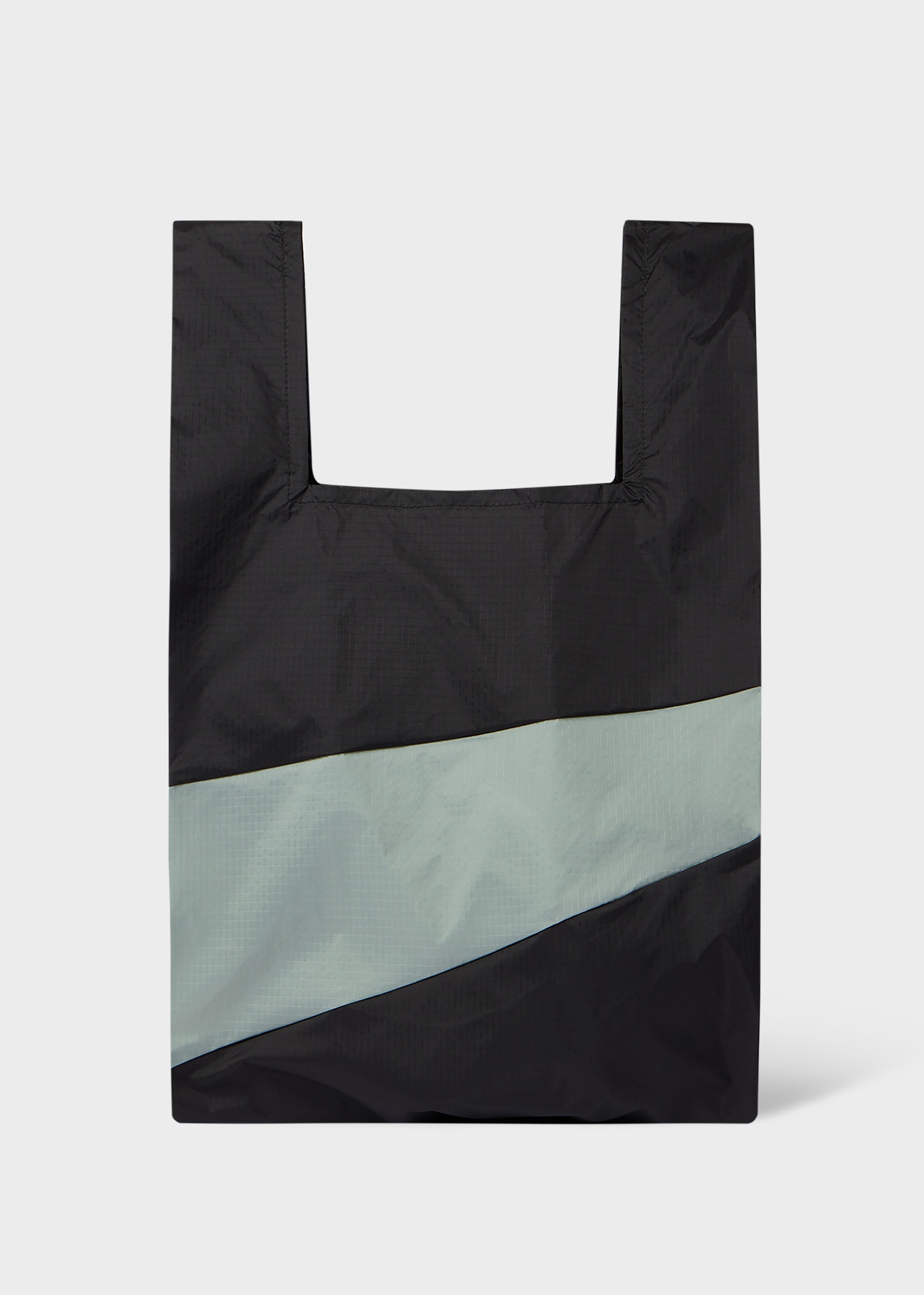 Black & Grey 'The New Shopping Bag' by Susan Bijl - Large - 1