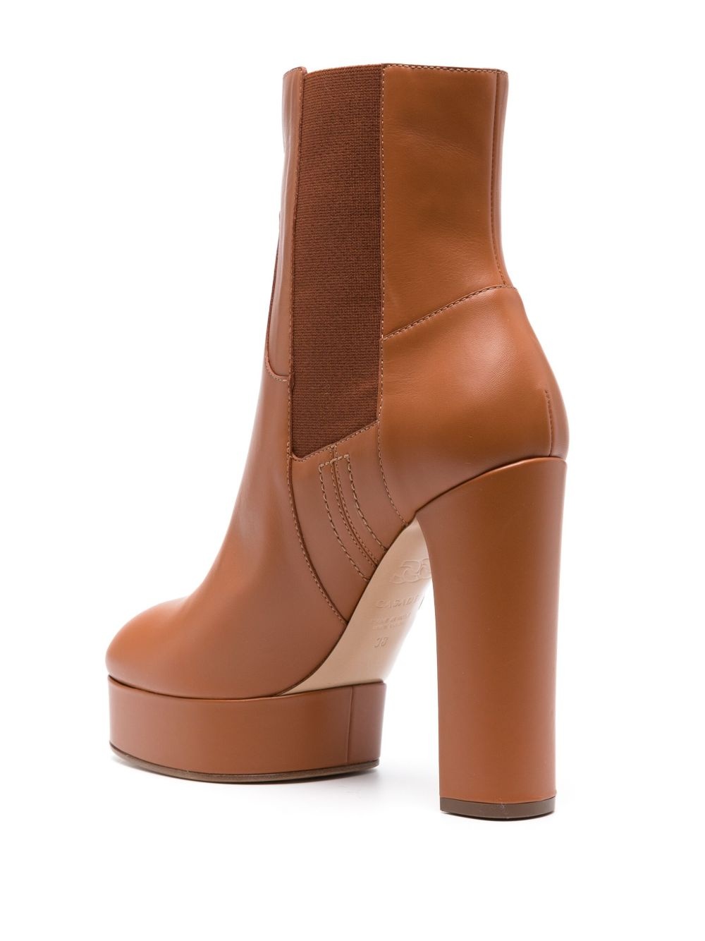 Betty 125mm leather ankle boots - 3
