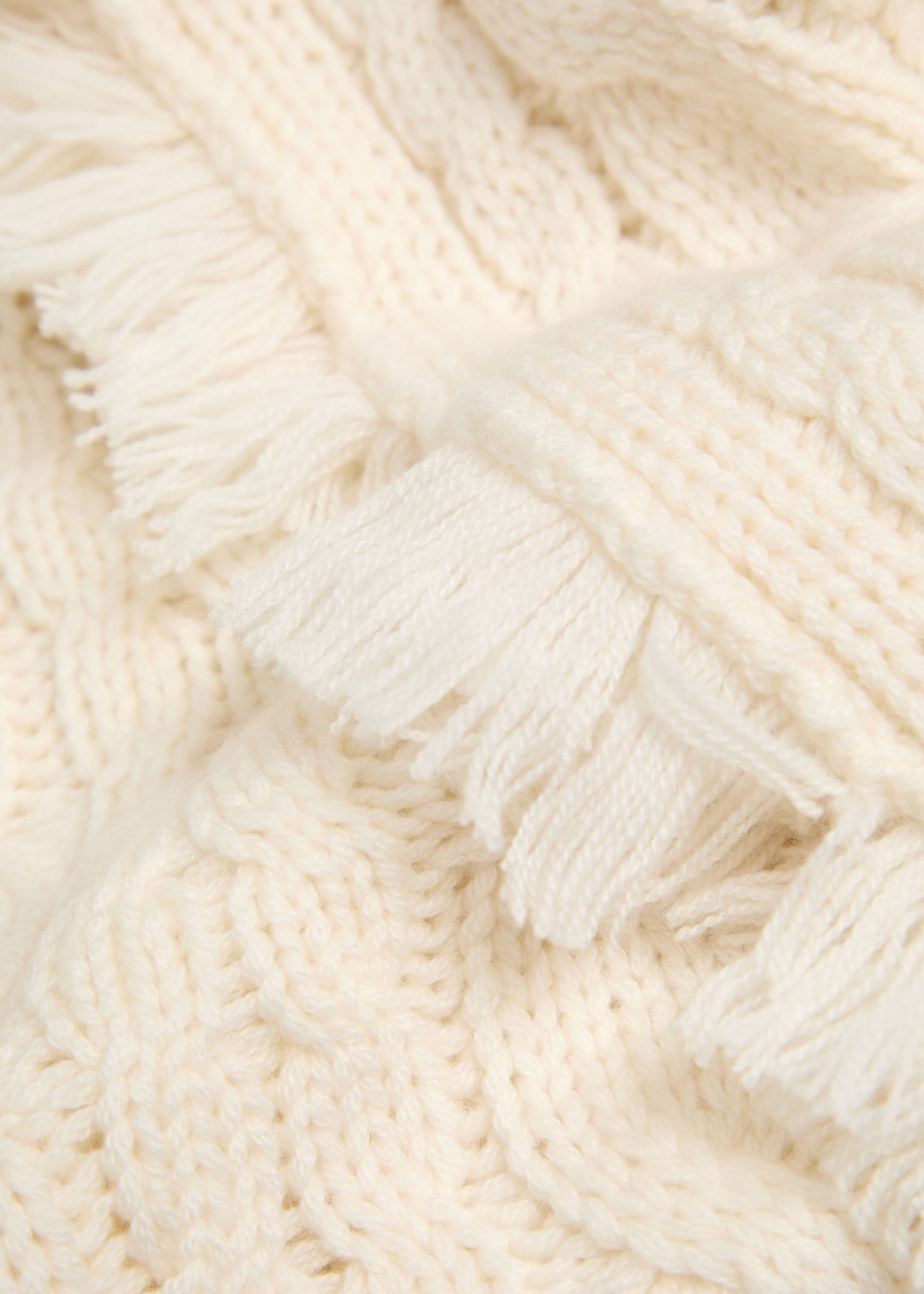 Guest In Residence Cable-knit Wool and Cashmere-blend Jumper - 5
