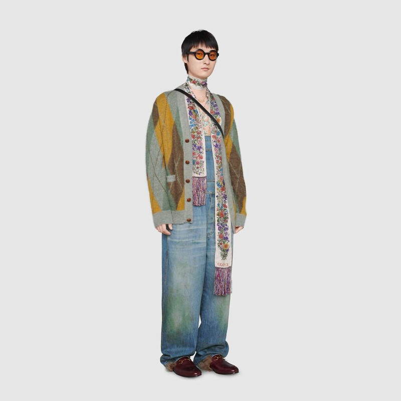 GUCCI Eco washed organic denim overall outlook