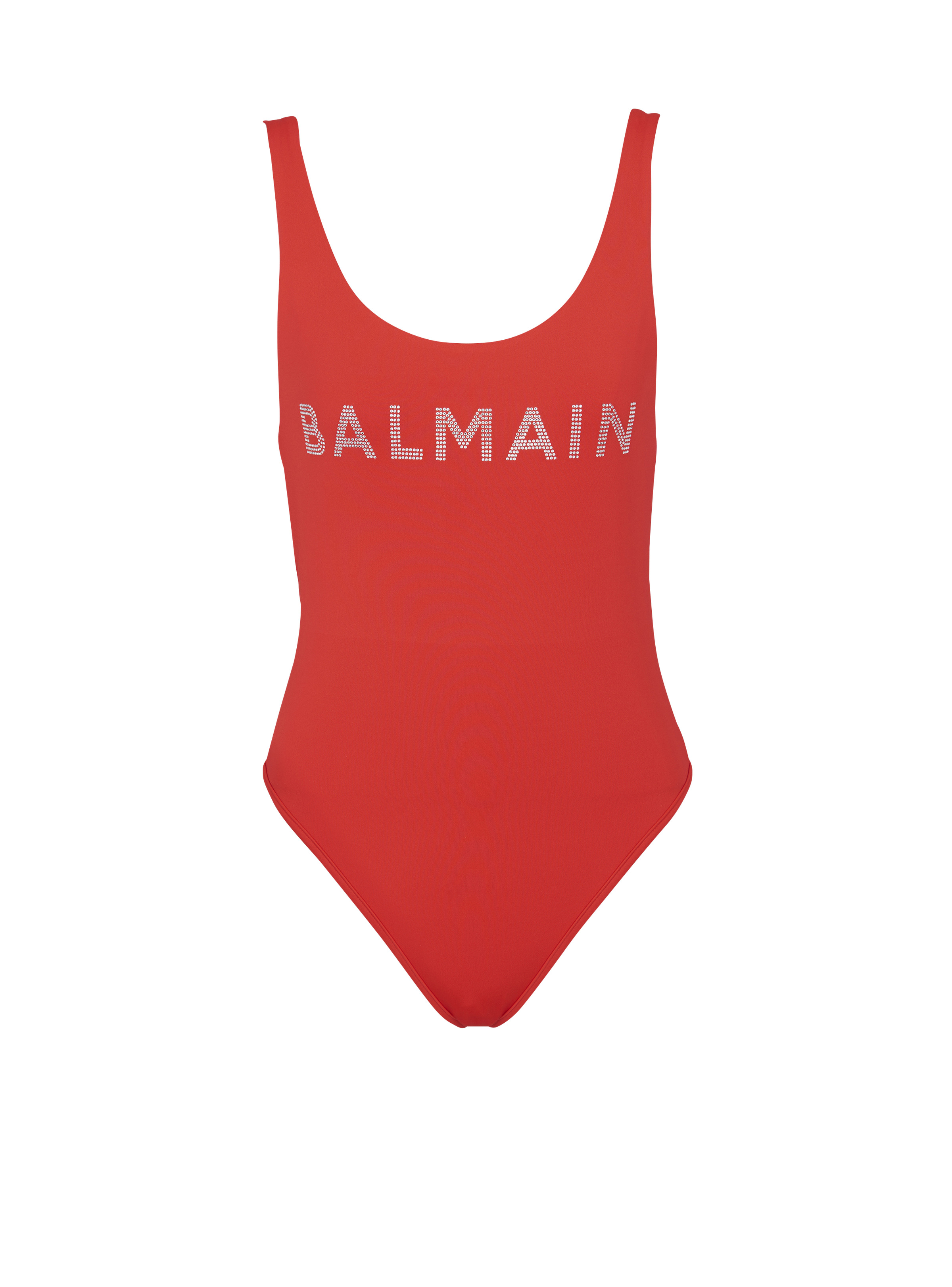 Balmain logo swimsuit - 1