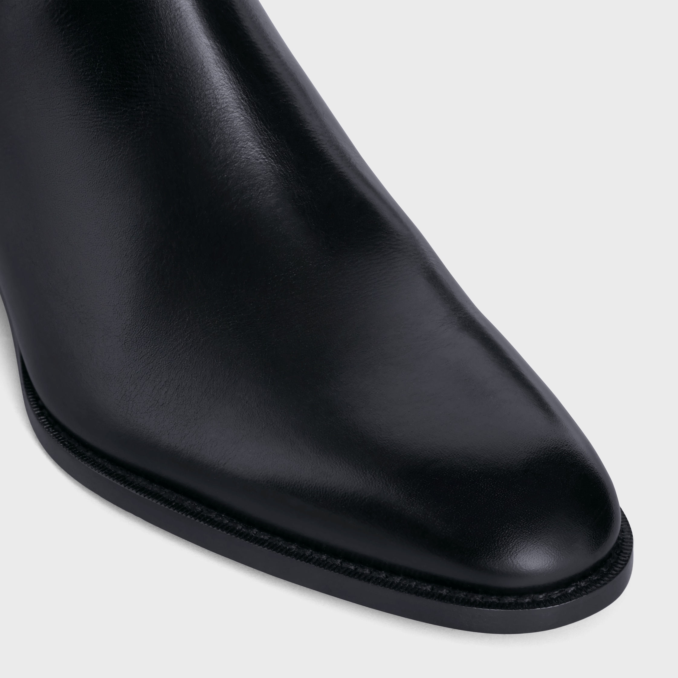 CELINE DRUGSTORE CHELSEA BOOT in Shiny calfskin - 4