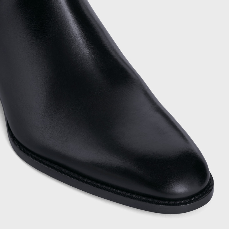 CELINE DRUGSTORE CHELSEA BOOT in Shiny calfskin 4
