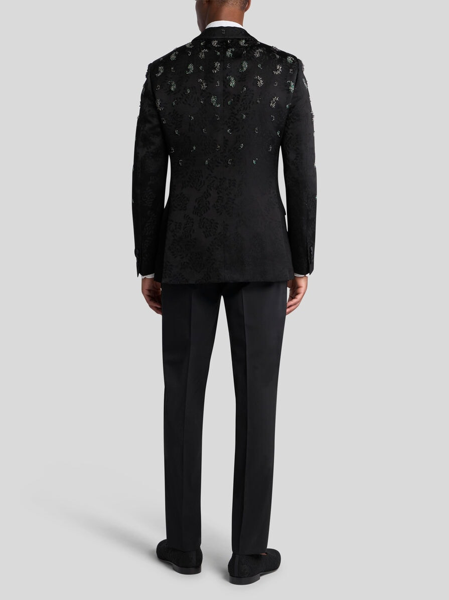 LINEN-BLEND EVENING JACKET - 4