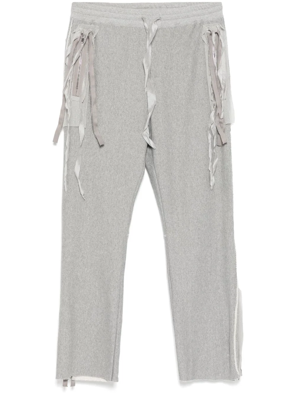 fringe-detailing trousers - 1