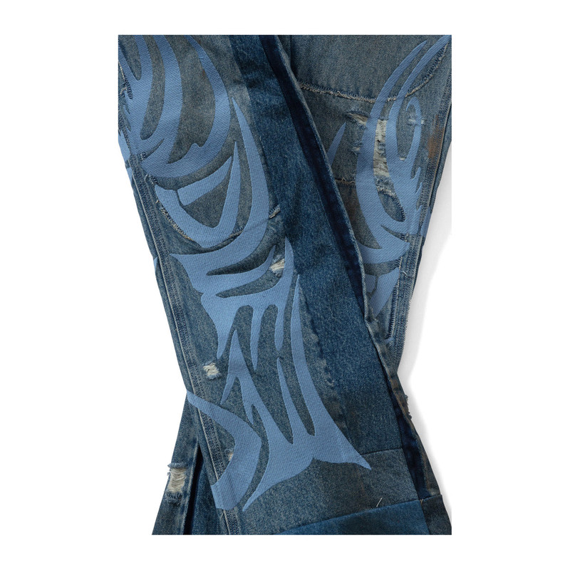 WHO DECIDES WAR WDW WINGED CARPENTER DENIM PANTS (SKY) outlook