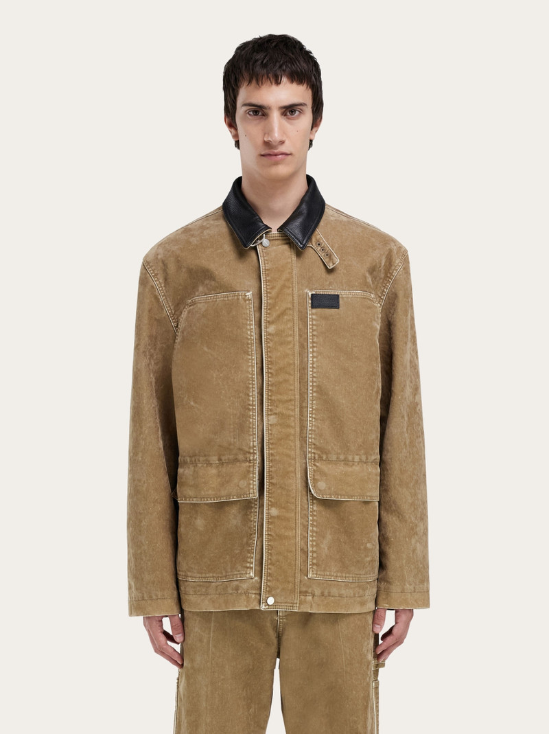 FERRAGAMO Utility blouson outlook